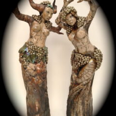 sculpture-vigne vitis vinifera-Emmanuelle Not