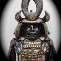 sculpture armure samouraï-Emmanuelle Not
