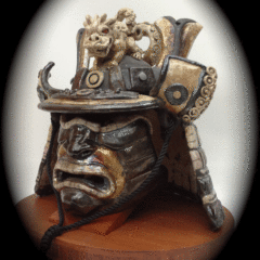 sculpture Kabuto-dragon-Emmanuelle Not