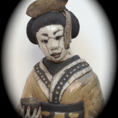 sculpture geisha-Mintai-Emmanuelle Not