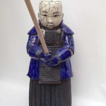 sculpture kendo en raku-Akihiko-Emmanuelle Not