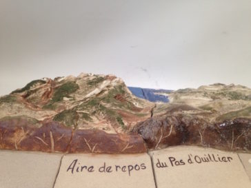 table d'orientation-la maquette-Emmanuelle Not