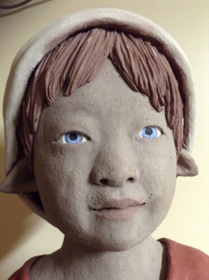 Lutin2 - modelage - Emmanuelle Not