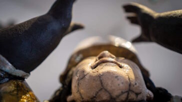 Sculptures raku - Emmanuelle Not- photo Valentin Fesquet